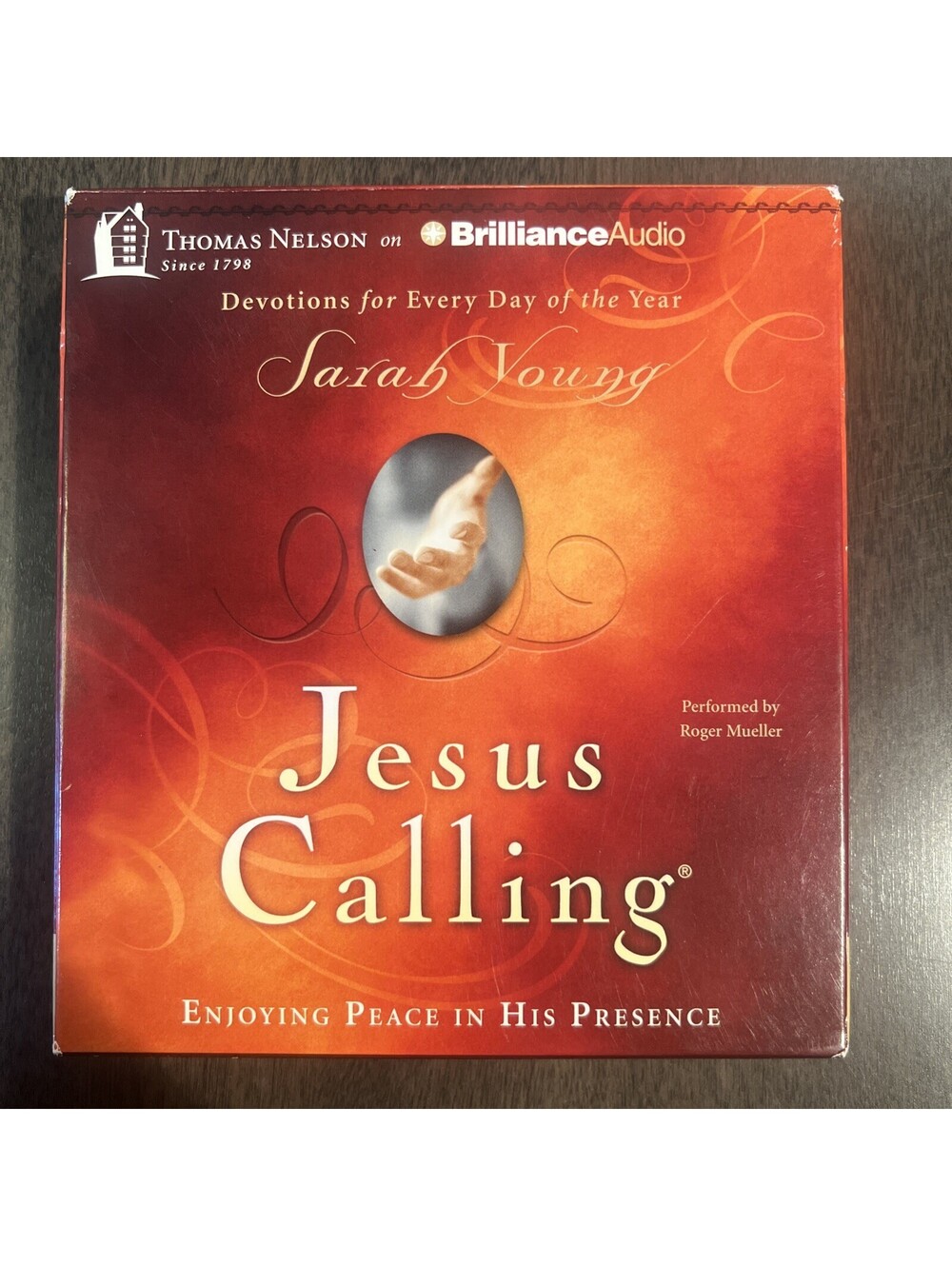 Jesus Calling by Sarah Young Unabridged Audiobook 7 Audio CDs